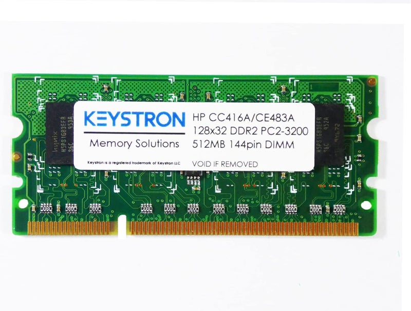 Keystron 512MB Memory Upgrade Compatible with HP CE483A for LaserJet Enterprise 700 712N 712DN Printer - Image 1